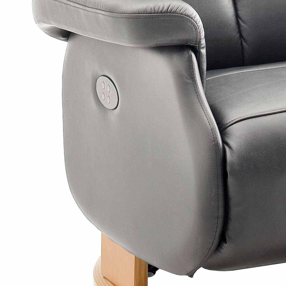 Elektrisch verstellbarer Sessel Jersy in Grau