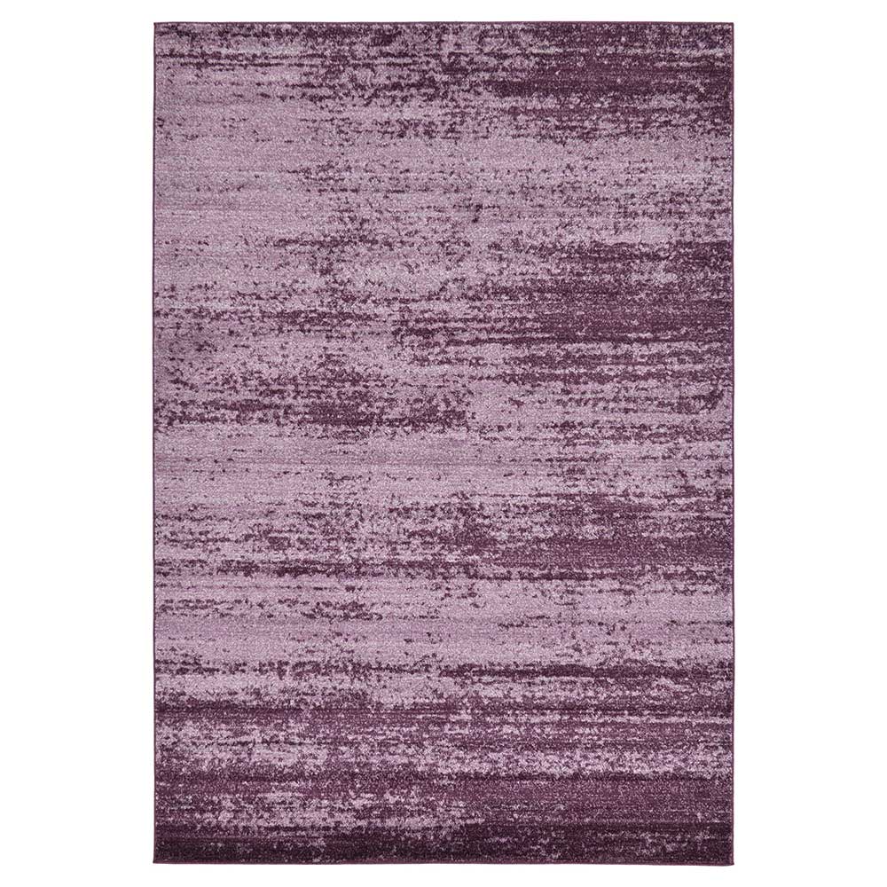 Läufer Teppich in Violett hell & dunkel - Frumus