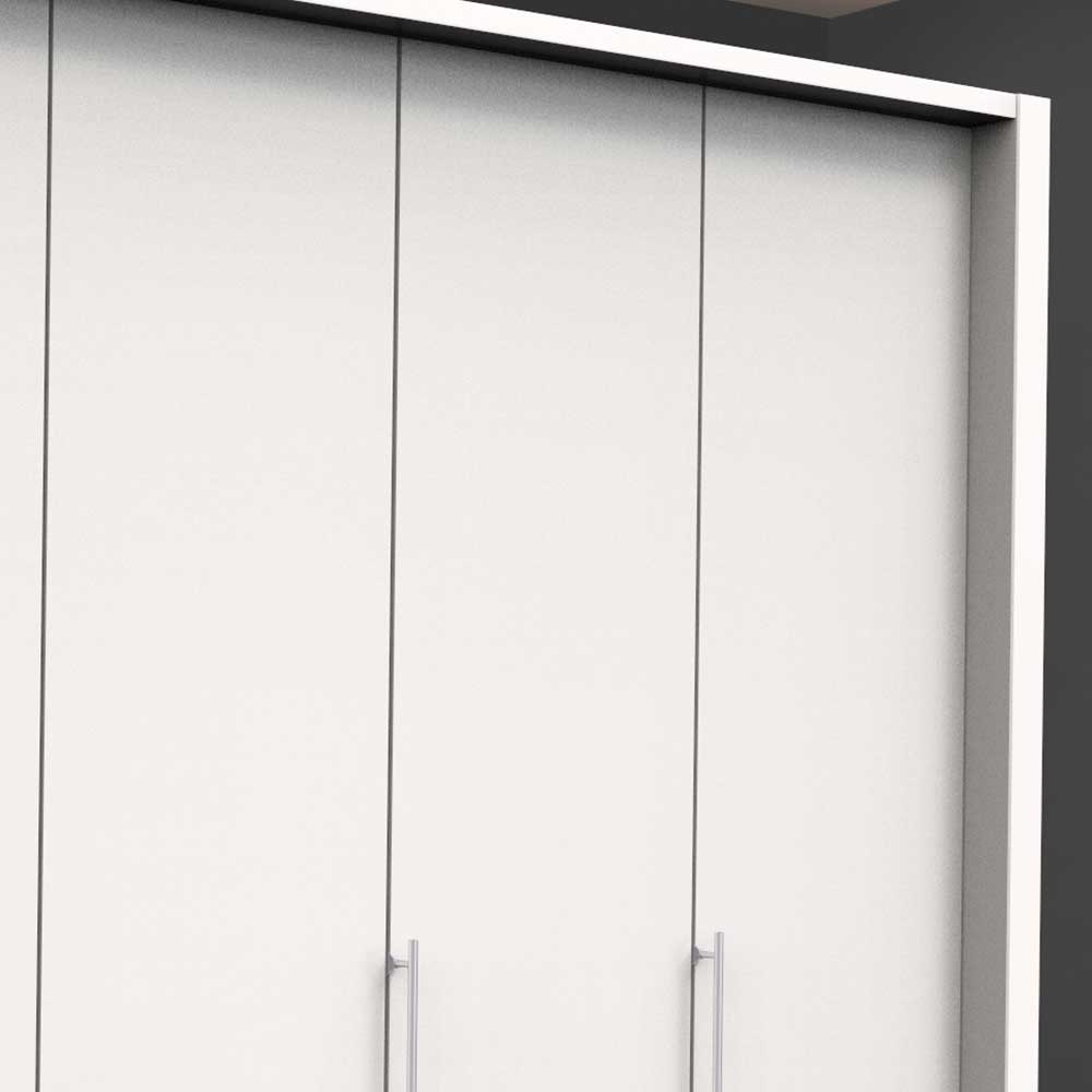 Kleiderschrank mit viel Stauraum in Weiß - Donpiave
