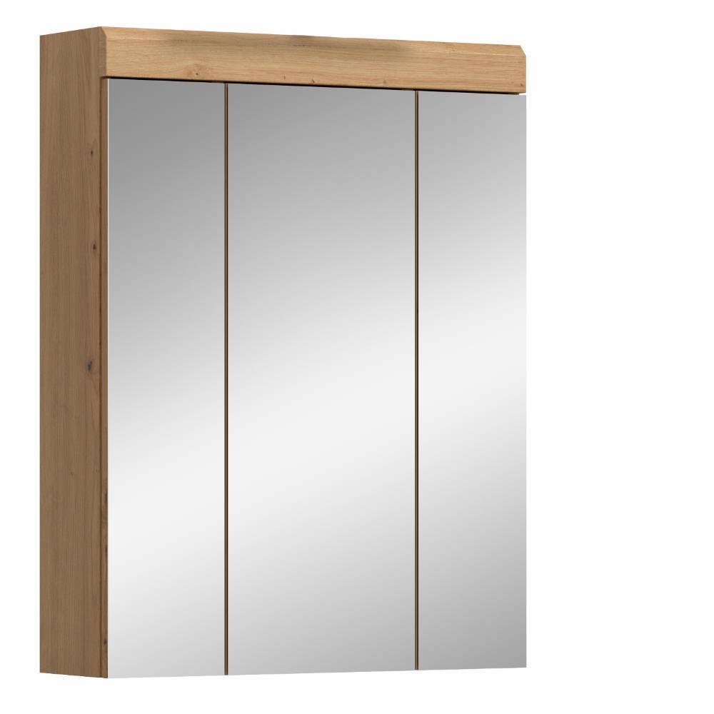Bad-Waschplatz und Hochschrank Kombi - Tamdato (dreiteilig)