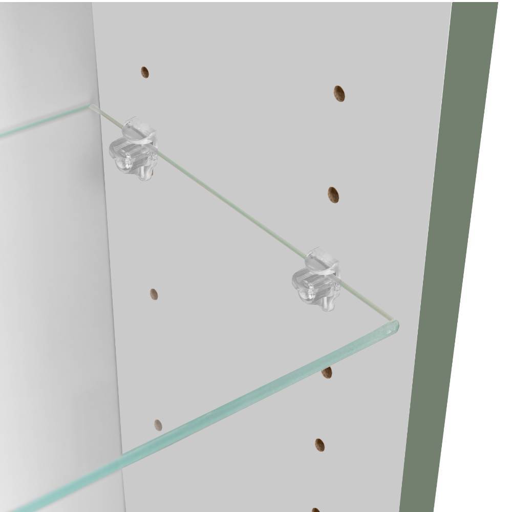 Waschbeckenschrank & Spiegelschrank Set - Malivtros (zweiteilig)