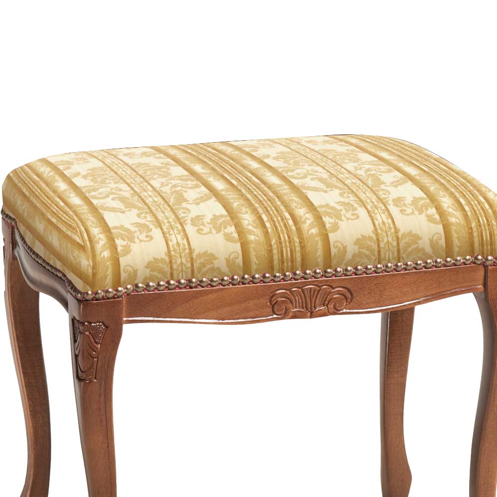 Polsterhocker - klassisch-elegant - Morloca