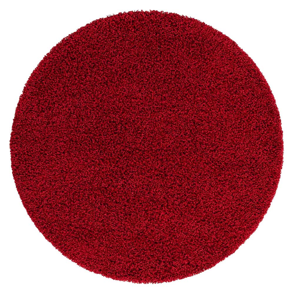 Roter Teppich in Rund 120cm oder 150cm - Vrella