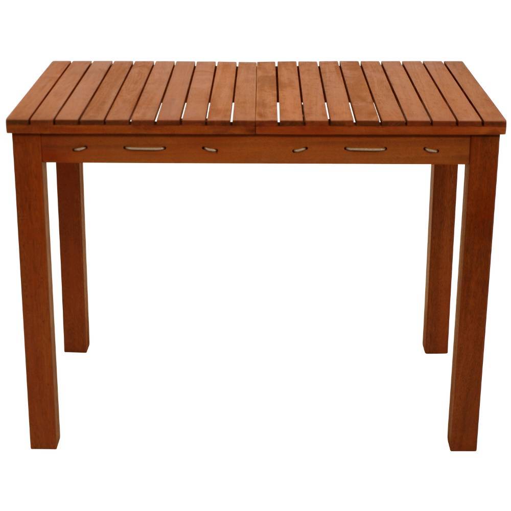 Gartentisch mit Wäscheleinen aus Eukalyptusholz - Zuverno