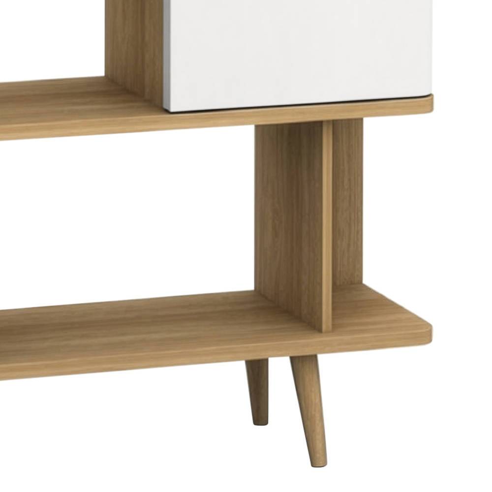 Design Scandi Standregal mit 3 Türen - Jendren I