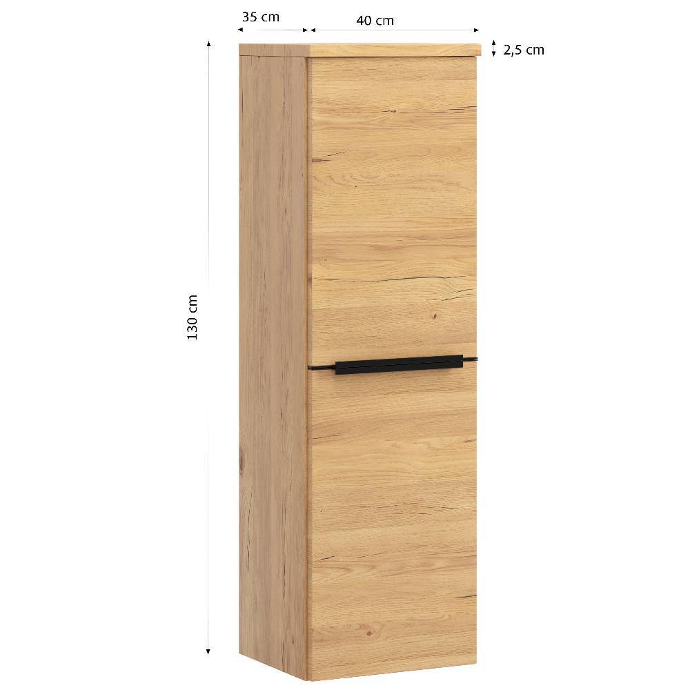 Hängender Badschrank in Wildeichefarben - Jawa