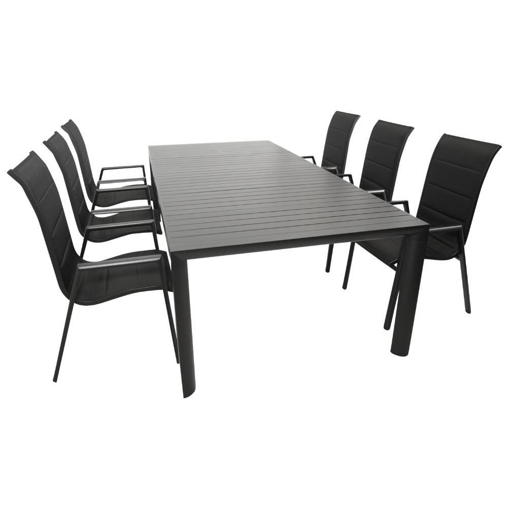 Garten Tischgruppe für sechs Personen - Lirou (siebenteilig)