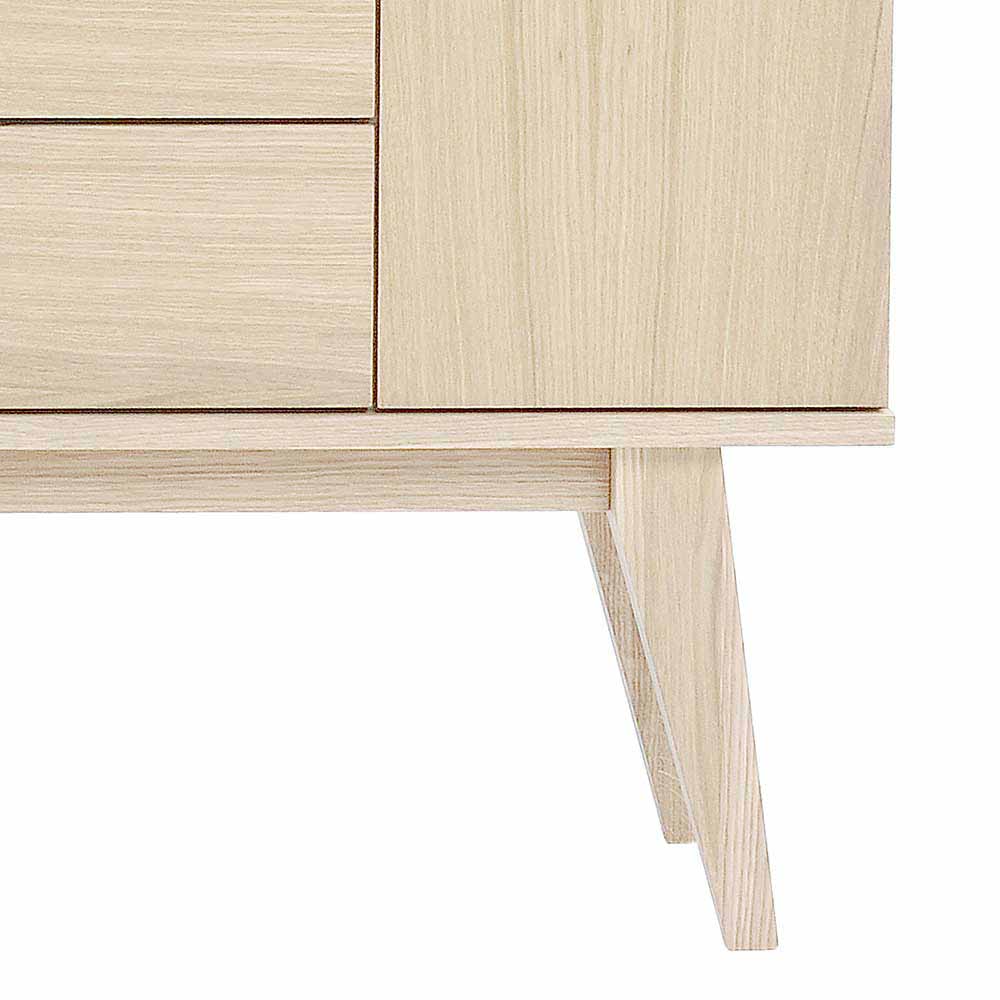 White Wash Holz Sideboard in Eiche - Pessoa
