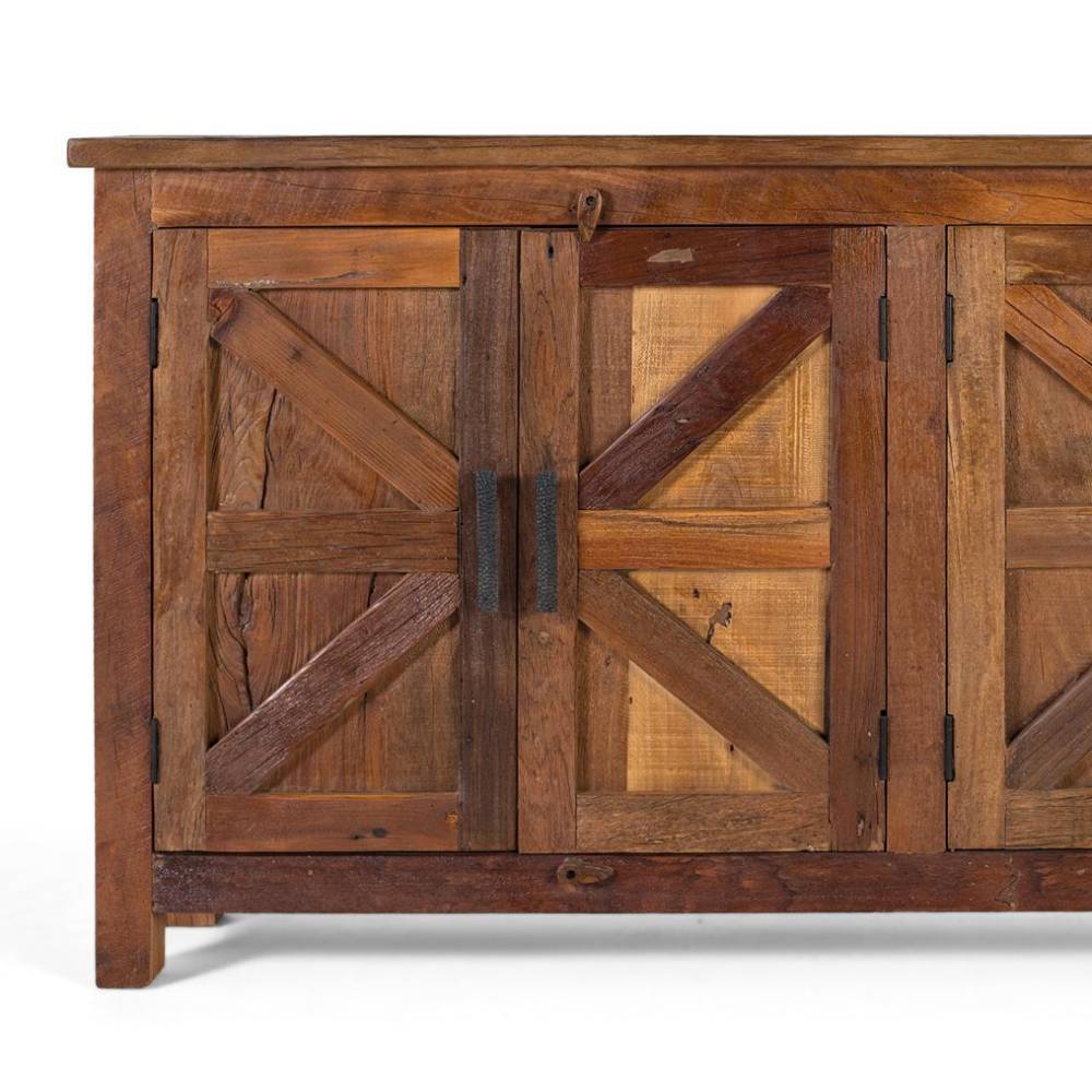 Rustikales Sideboard aus Recyclingholz - Momo