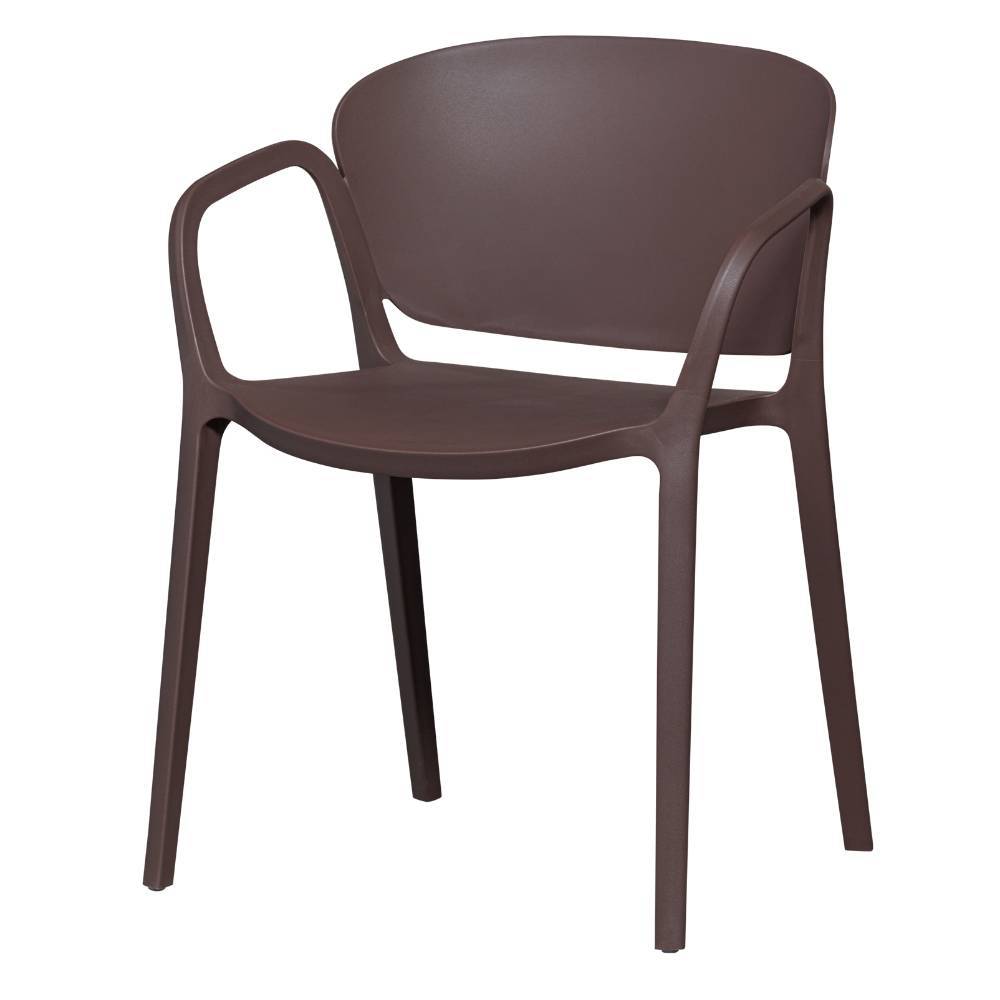 Garten-Armlehnenstühle stapelbar - Dalfonso (2er Set)