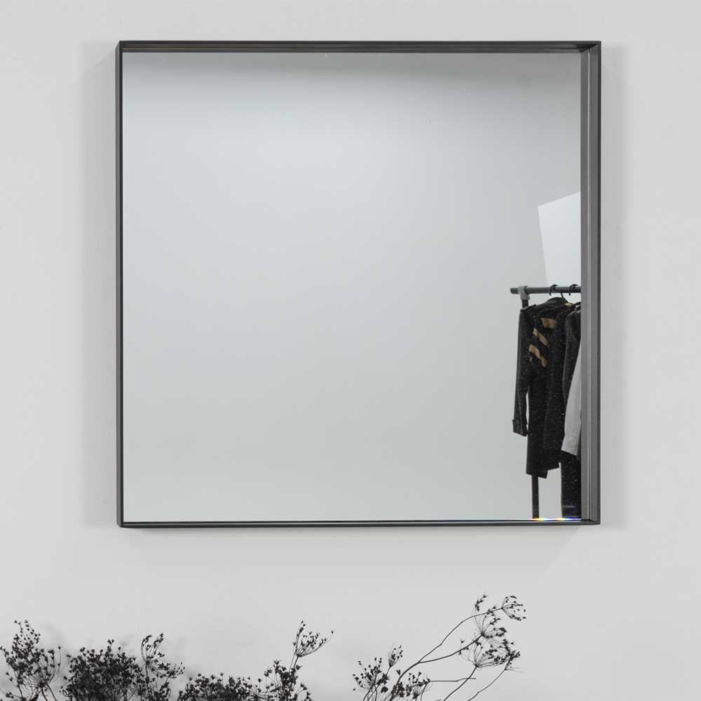 60x60 cm Wandspiegel mit Metallrahmen - Meran