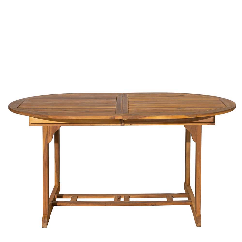Akazie Gartengruppe mit Tisch oval - Egina (vierteilig)