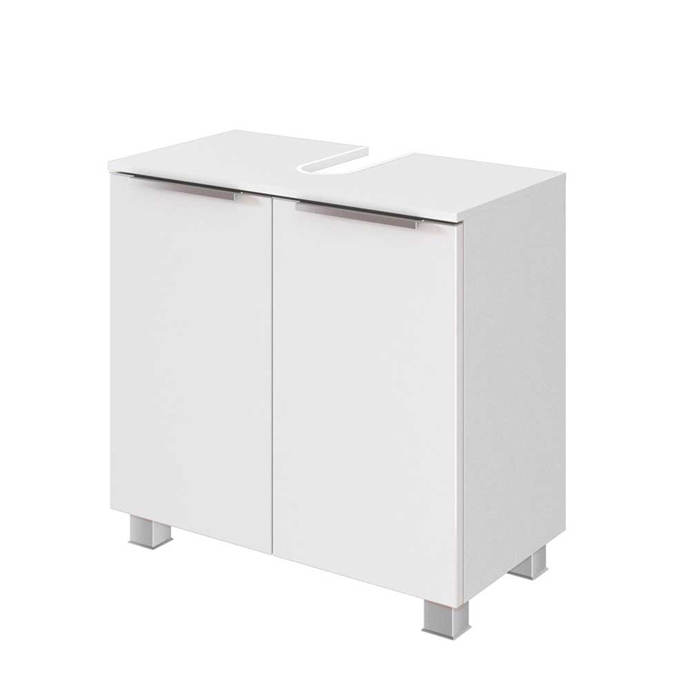 60x55x35 Waschbeckenschrank für Stand- & Wandmontage - Livendas