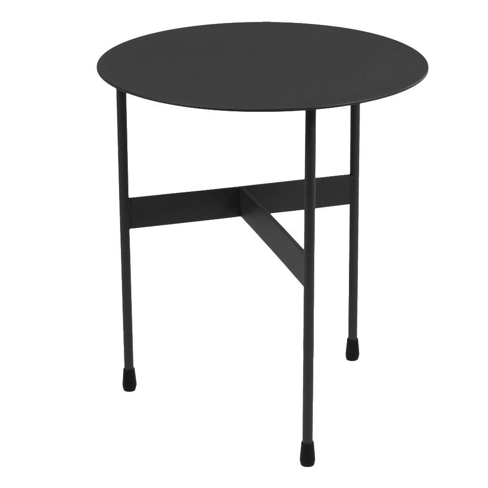 Schwarzer Beistelltisch aus Stahl - Magie