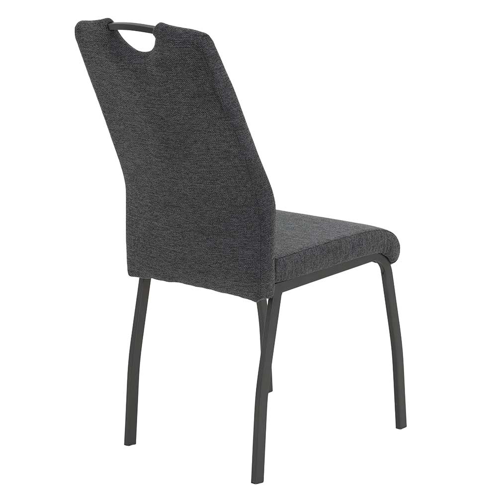 Moderne Stühle aus Webstoff - Lovro (Set)