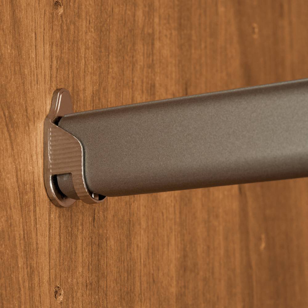 7-türiger Kleiderschrank in Eiche Bianco - Yanicas