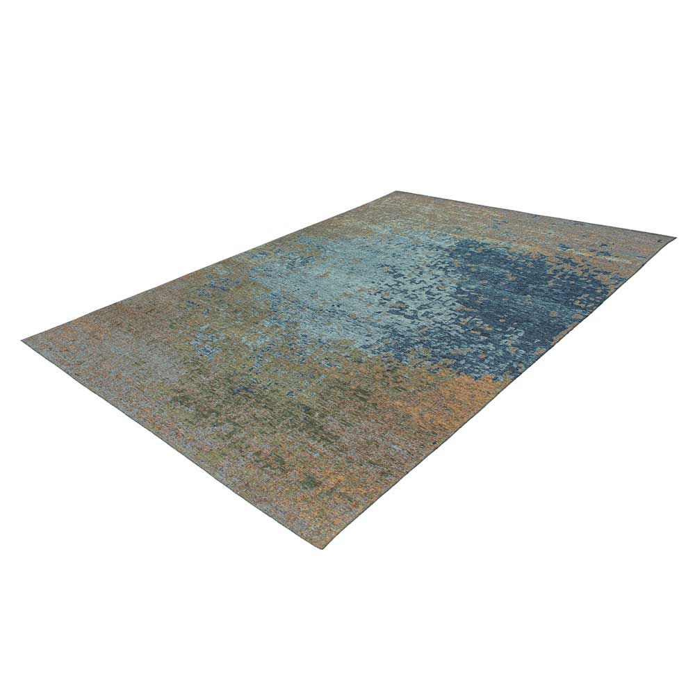 Teppich in Taupe und Blau - Crespa