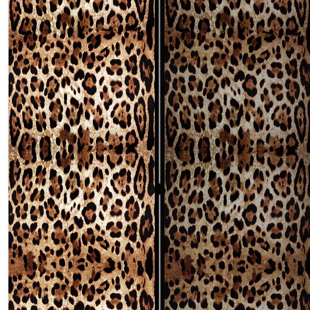 Leinwand Raumteiler mit Leopardenmuster - Castillo