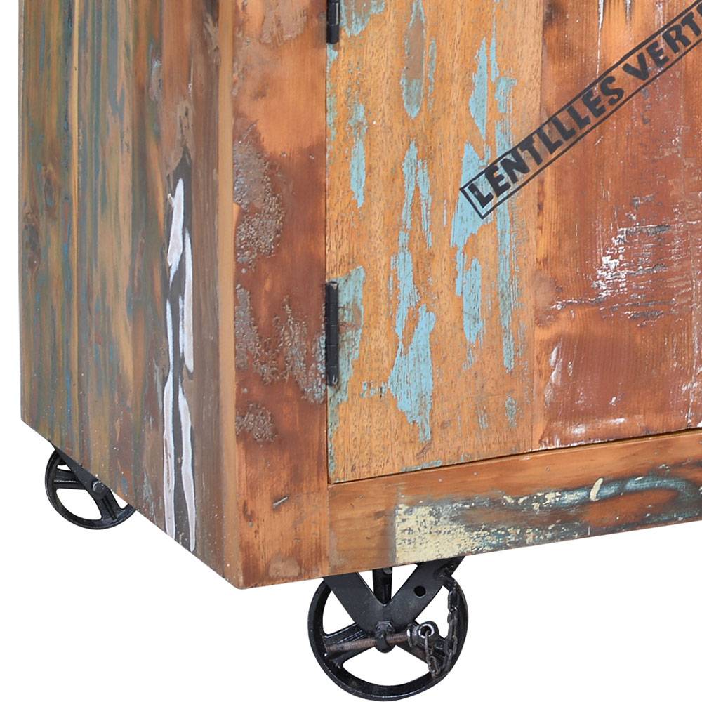 Shabby Chic Sideboard aus Recyclingholz - Vatrima