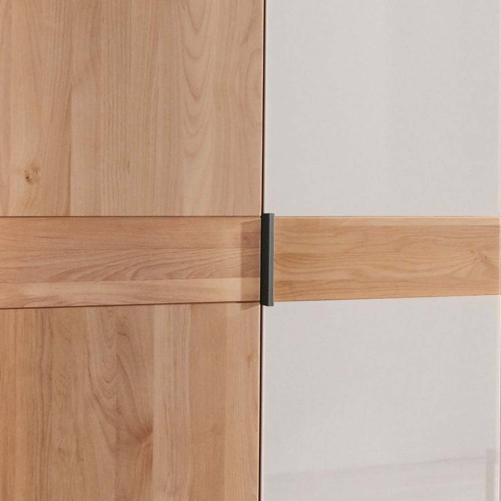 6-türiger Kleiderschrank in Erle massiv - Dilacco