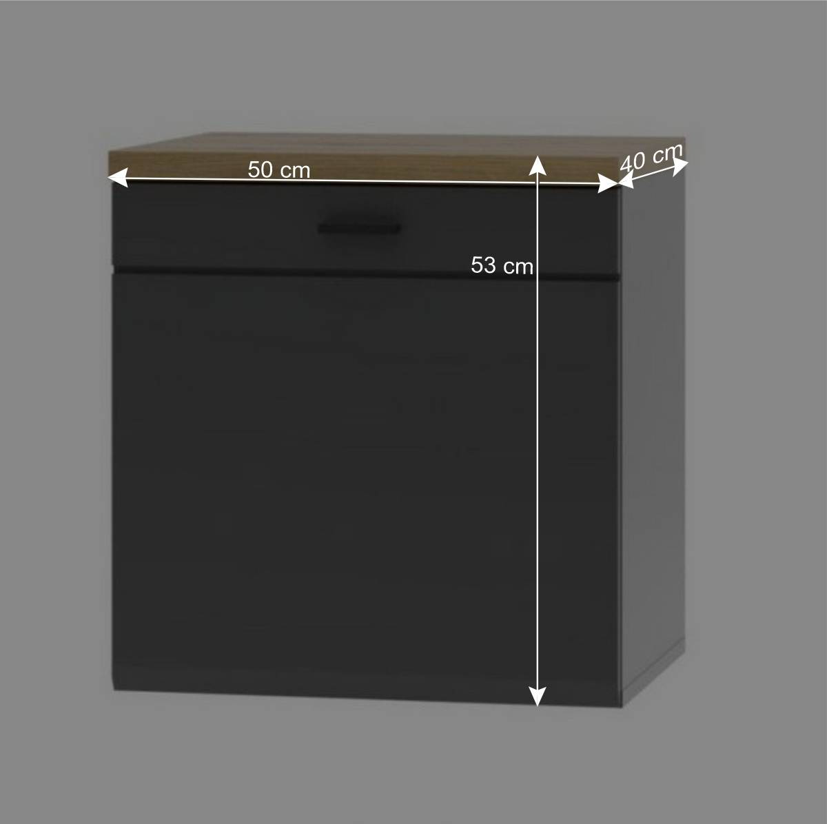Design Wohnwand Kombi modern - Azar (achtteilig)