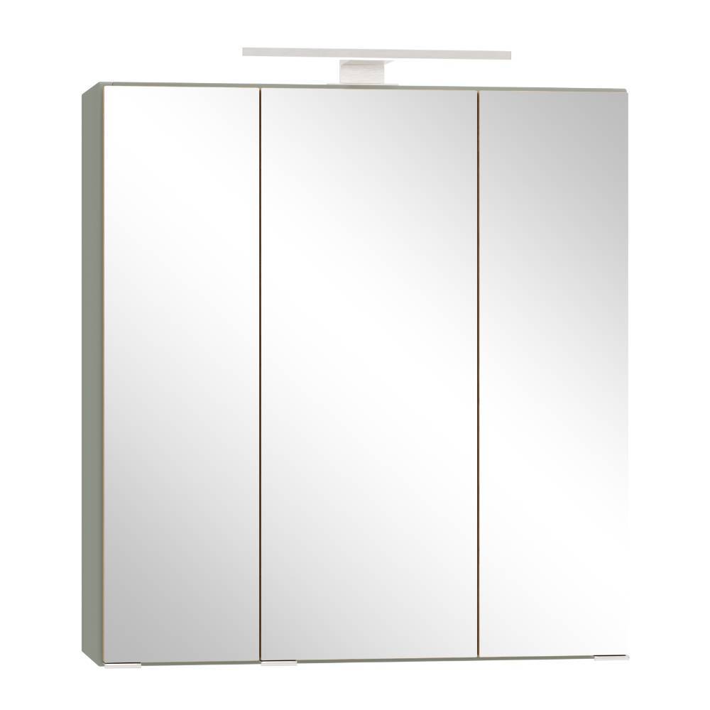 Waschbeckenschrank & Spiegelschrank Set - Malivtros (zweiteilig)