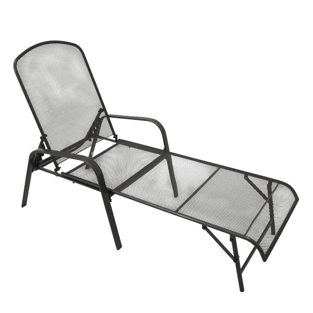 Streckmetall Gartenliege in modernem Design - Devonaja