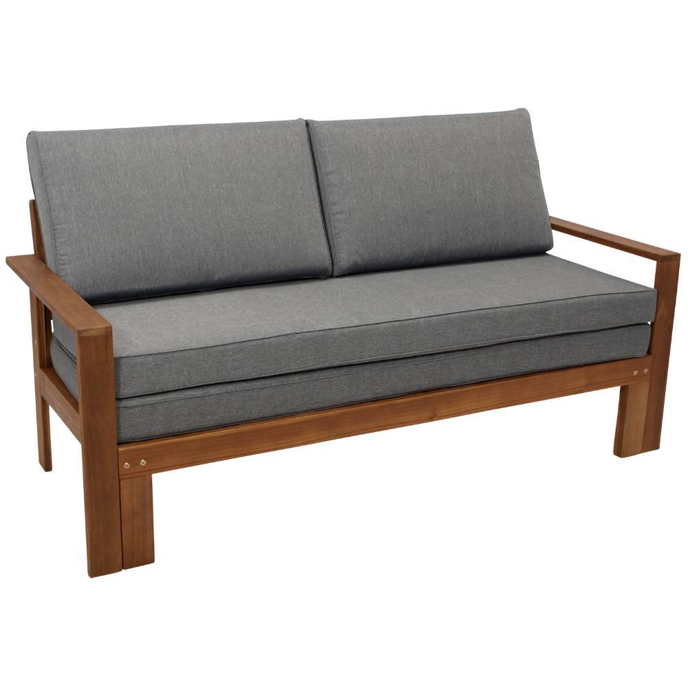 Ausziehbares Gartensofa aus Akazie Massivholz - Senade
