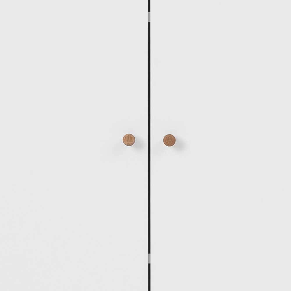 Büroschrank mit Doppeltür im Skandi Design - Niuna