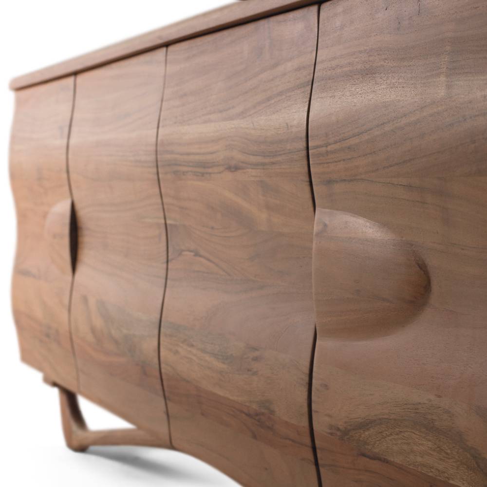 Sideboard aus Akazie Massivholz - Endra