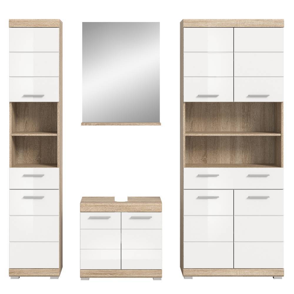 Moderne Badezimmereinrichtung Set - Calbanyara (vierteilig)