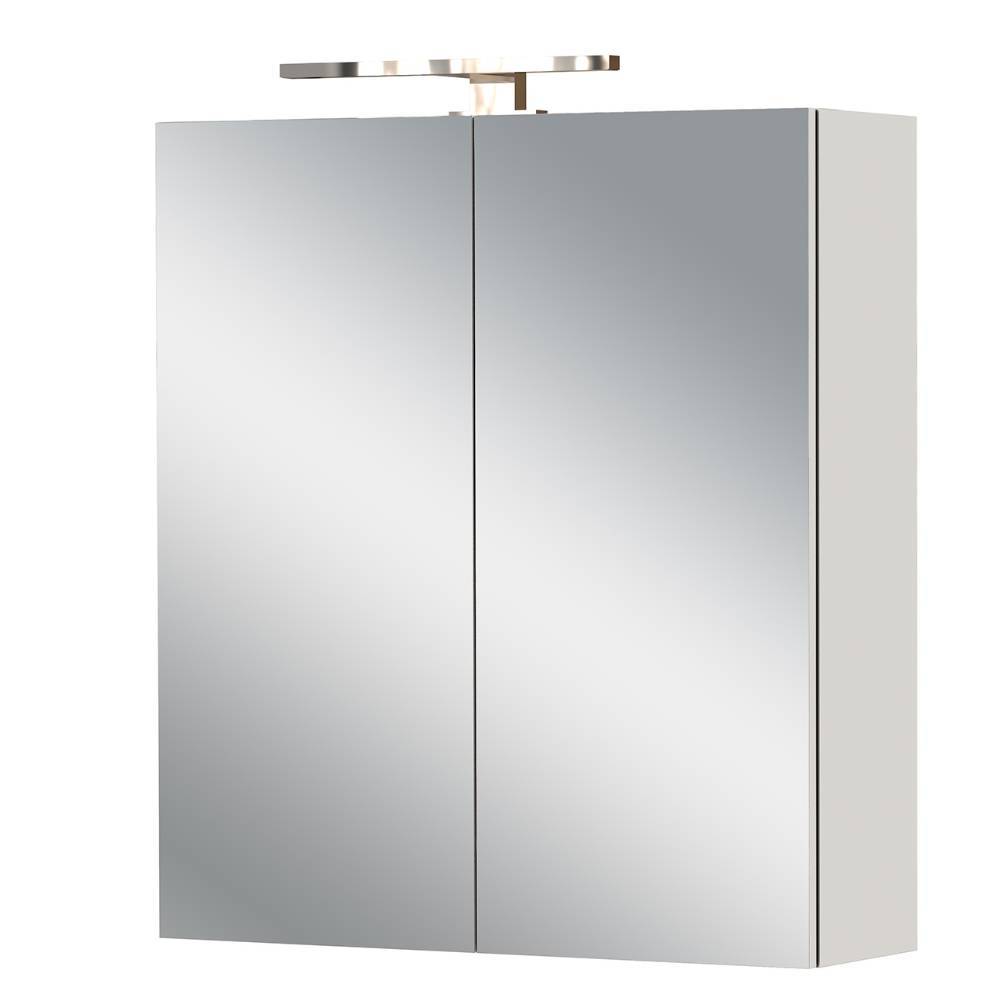 Spiegelschrank und Waschbeckenschrank Set - Perrina (zweiteilig)