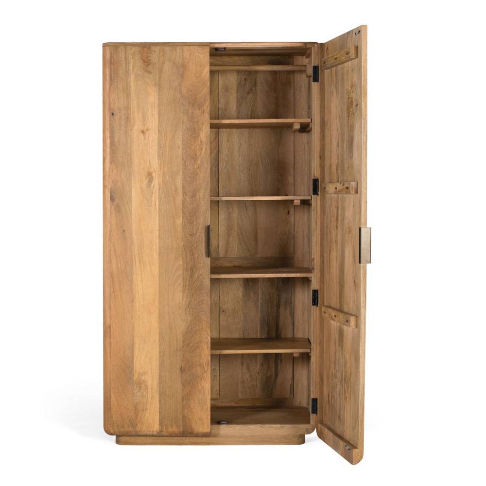Skandi Kleiderschrank aus Massivholz - Tureeni