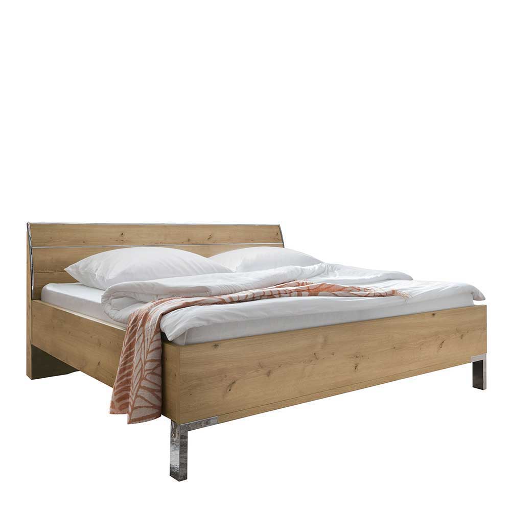 Komplettschlafzimmer in Eiche Bianco - Nuetran (vierteilig)