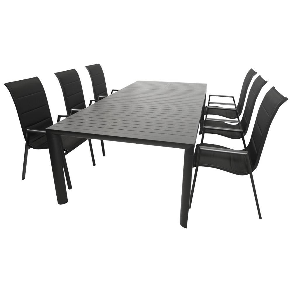 Garten Tischgruppe für sechs Personen - Lirou (siebenteilig)