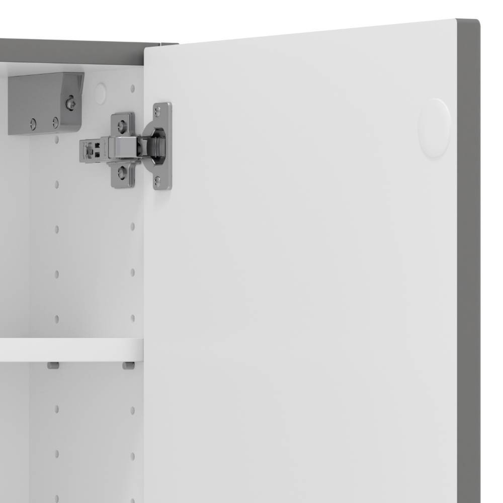 Bad-Oberschrank in Mattgrau - Reill