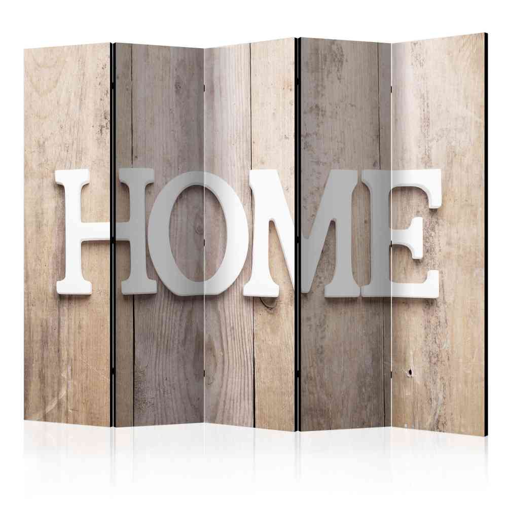 Holzwand Optik Paravent Home - Metony