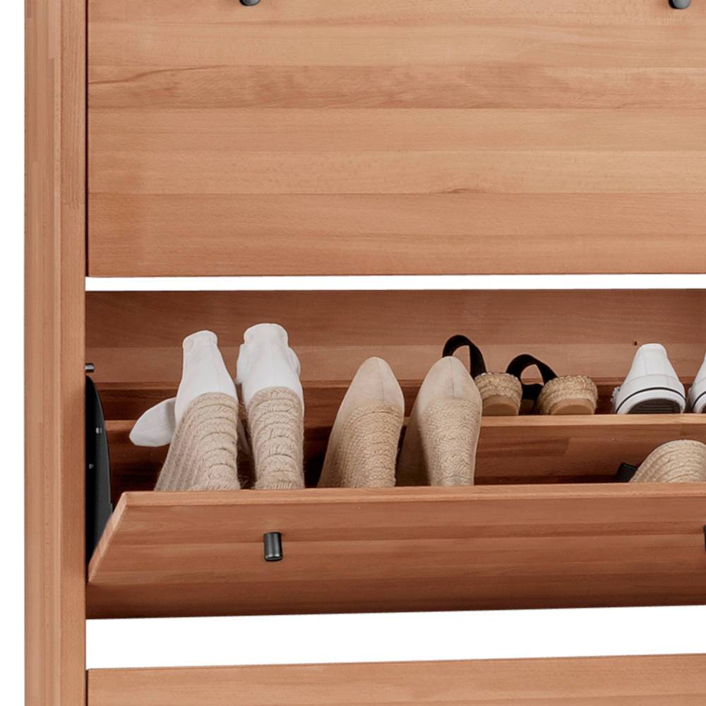 Schuhschrank mit drei Schuhklappen - Shimousa