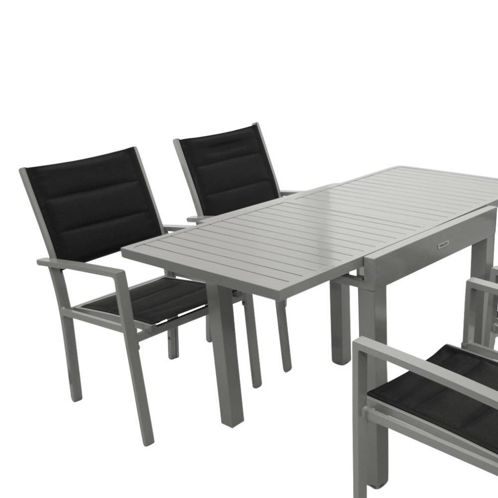 Gartentisch und Armlehnenstühle Set - Nipalos (fünfteilig)