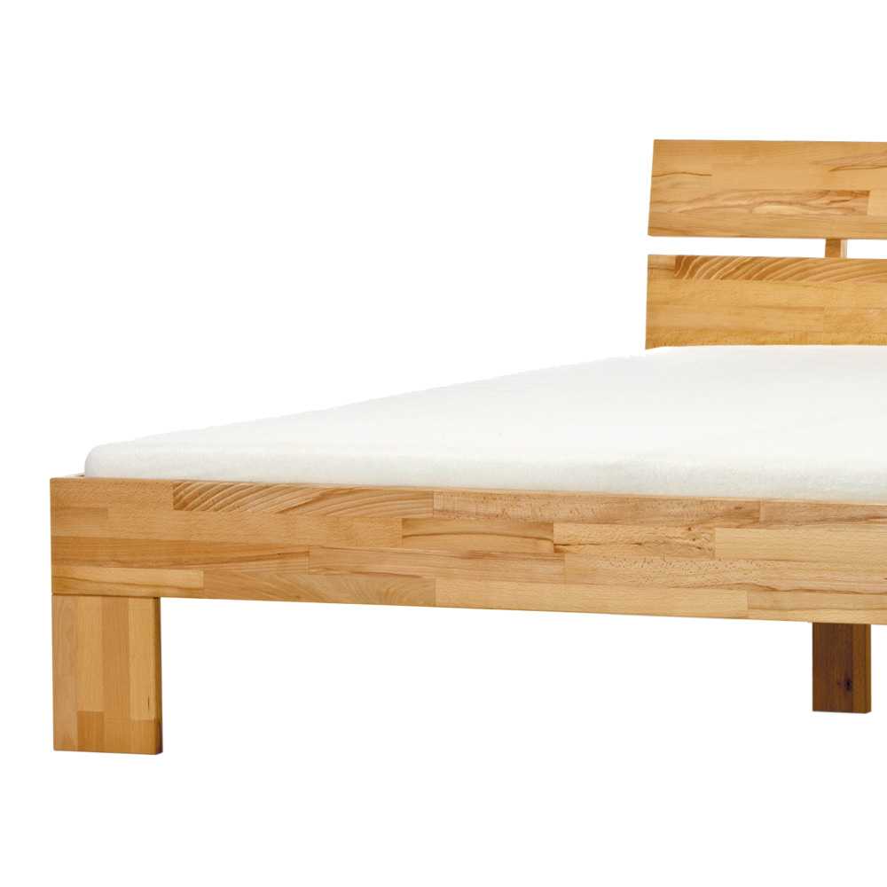 Massivholz Bett Lianzo aus Kernbuche