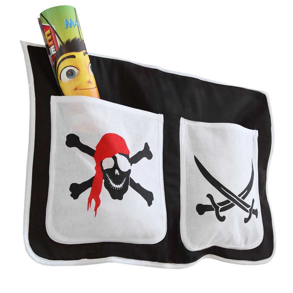 Piraten Kinder-Hochbett mit Podest Rutsche - Mercy