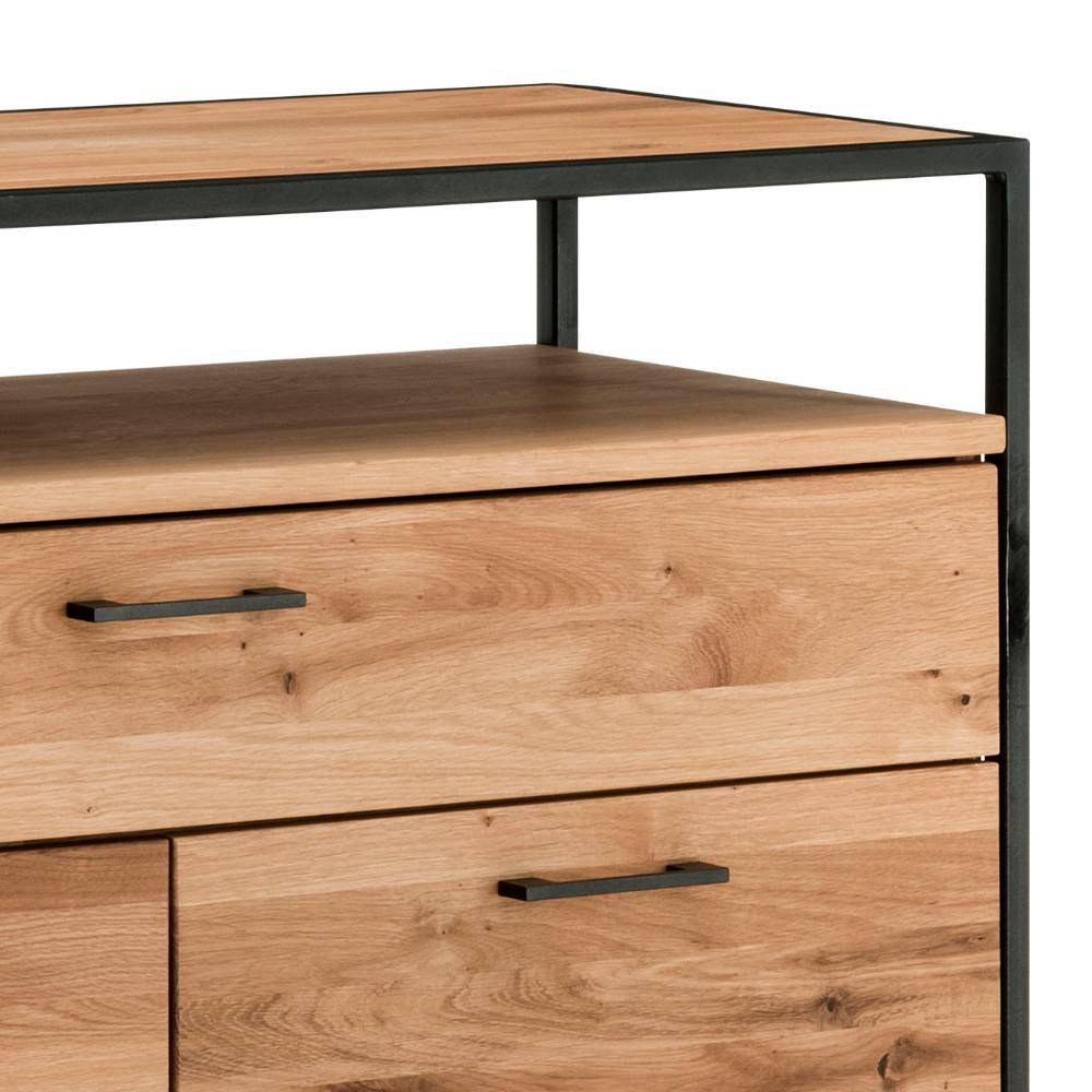 Industrial Sideboard aus Wildeiche und Stahl - Ingbo