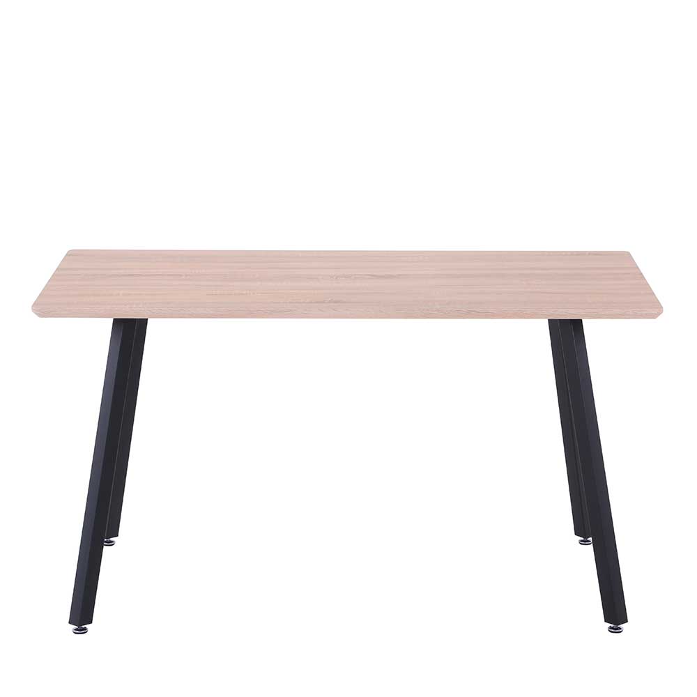 140x80 Tisch in Holzoptik Eiche Sonoma - Lirionica