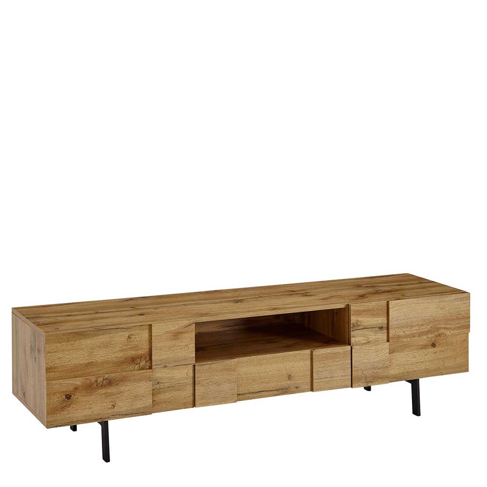 Designer TV Unterschrank in Eiche Optik - Tiorondo