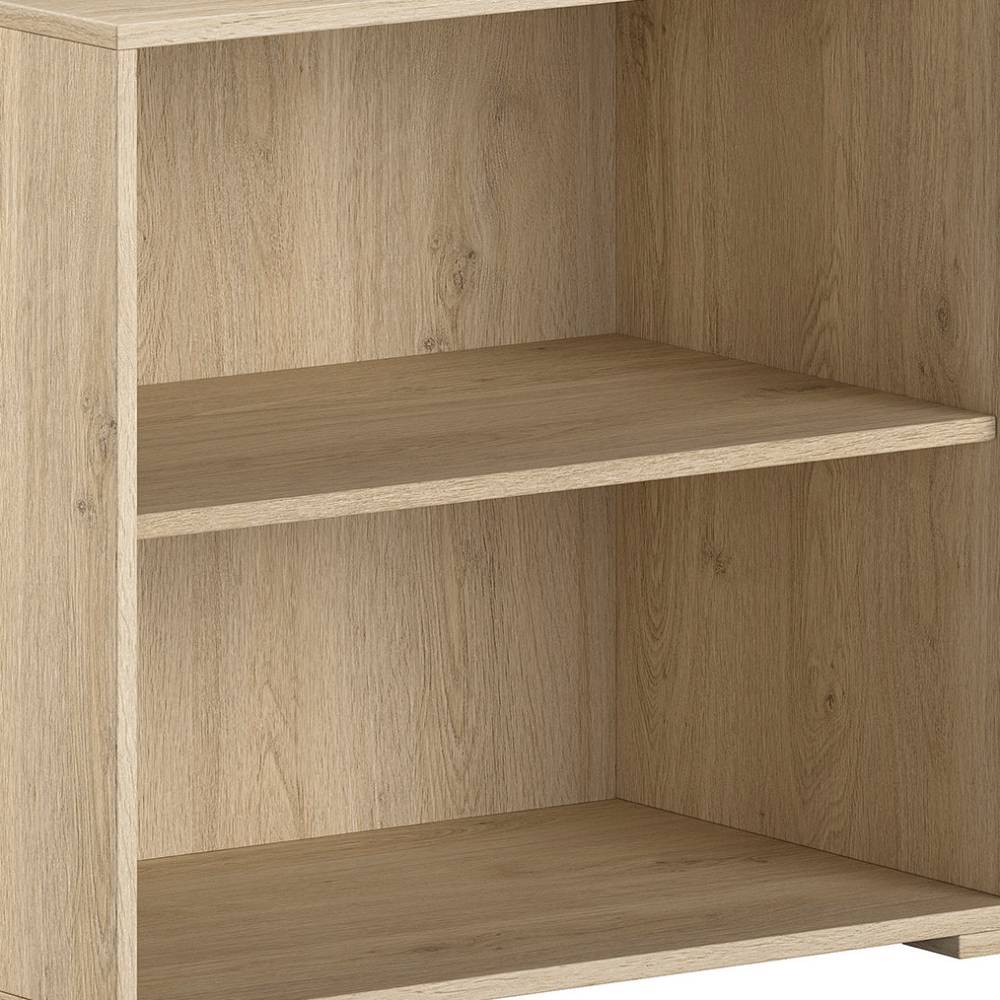 Modernes Regal für Kinderzimmer in heller Holzoptik mit zwei praktischen Ablagefächern – Choice