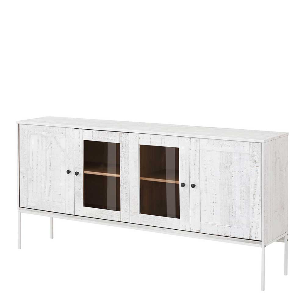165x80x35 Sideboard aus Holz & Metall - Ejeliva