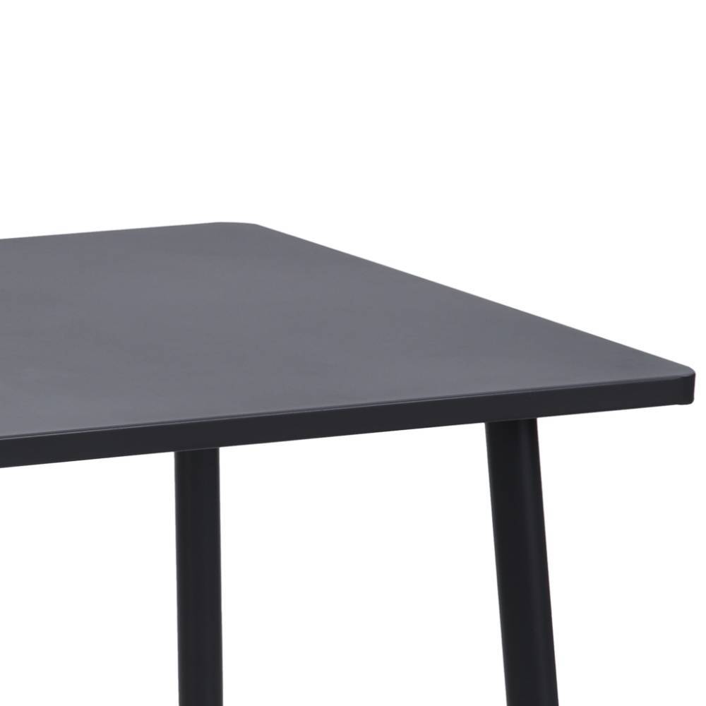 Quadratischer Gartentisch in Anthrazit - Saladino
