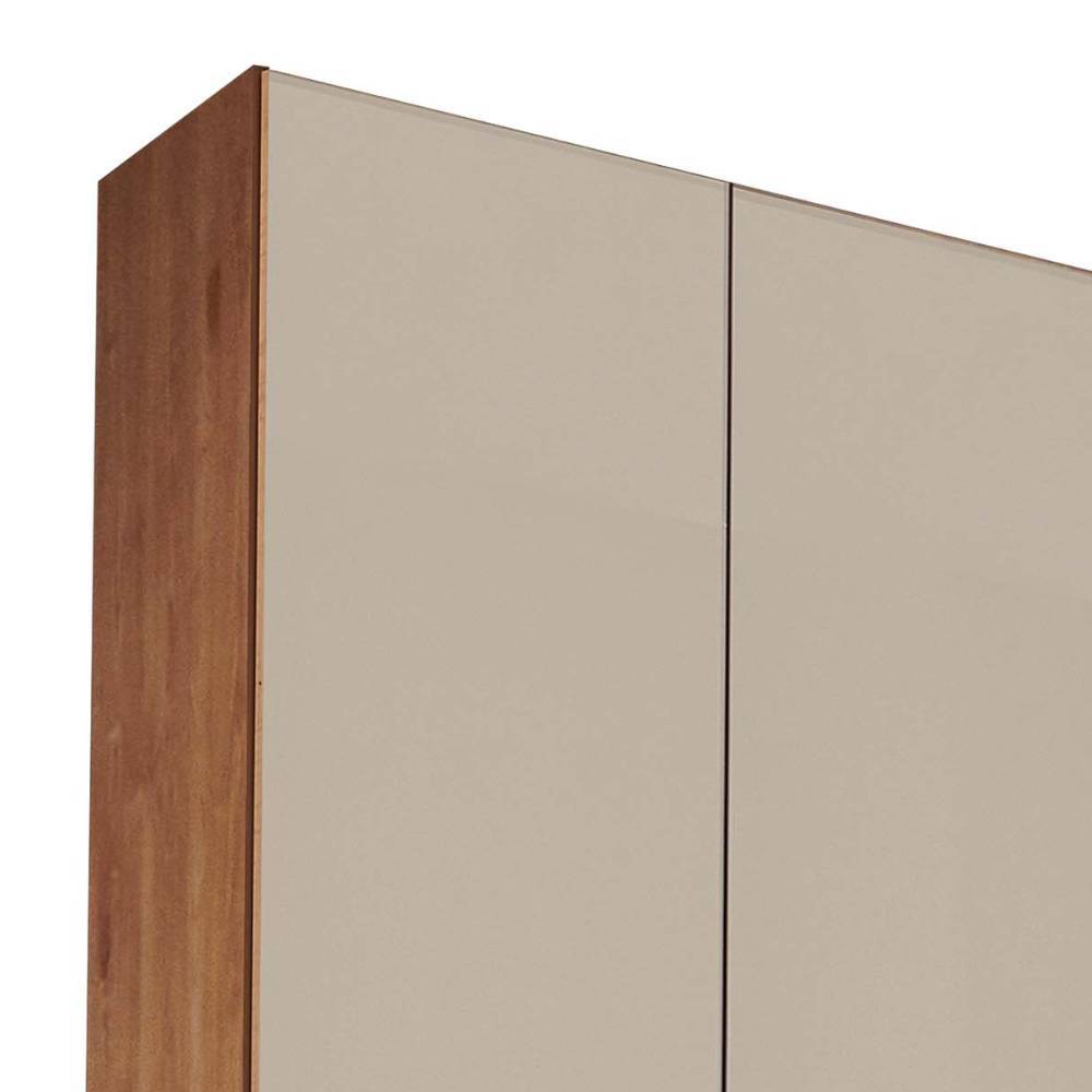 Glasfront-Kleiderschrank 236 cm hoch - Angelina