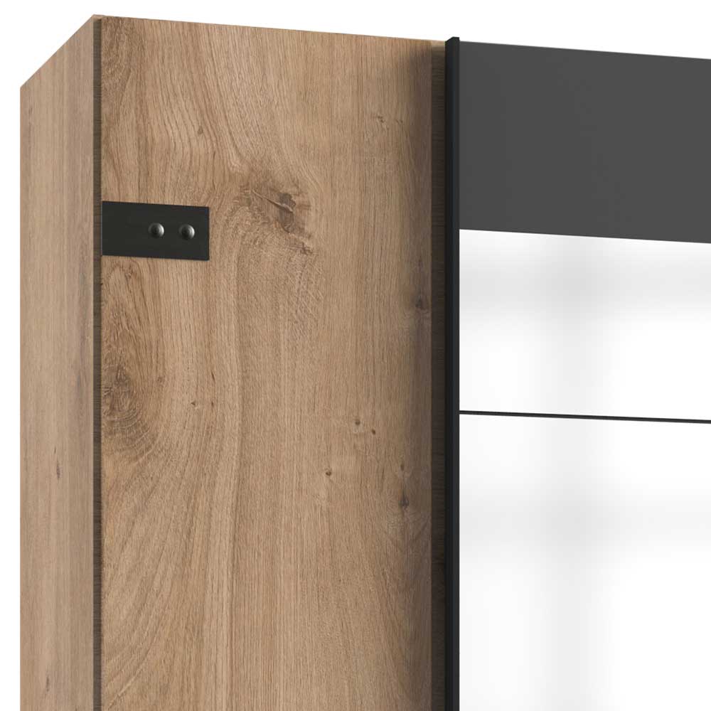 Design Kleiderschrank mit Spiegeln - Enegal