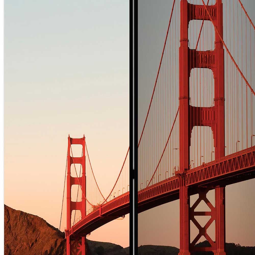 Motiv Paravent Golden Gate Bridge San Francisco - Tujano